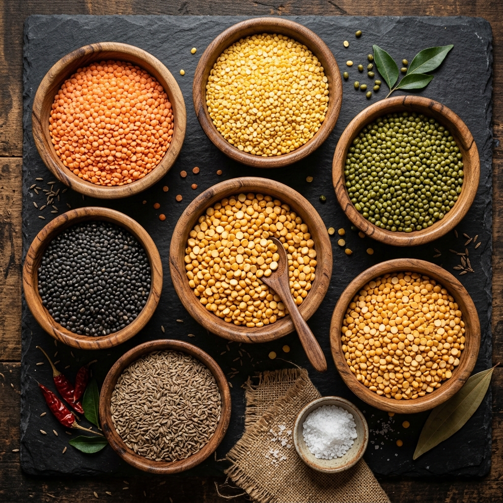 Indian Pulses and Lentils